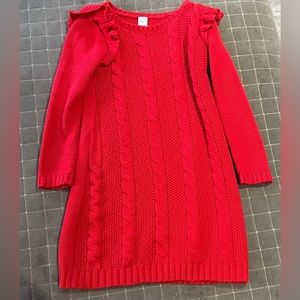 Carter’s Red Sweater Dress